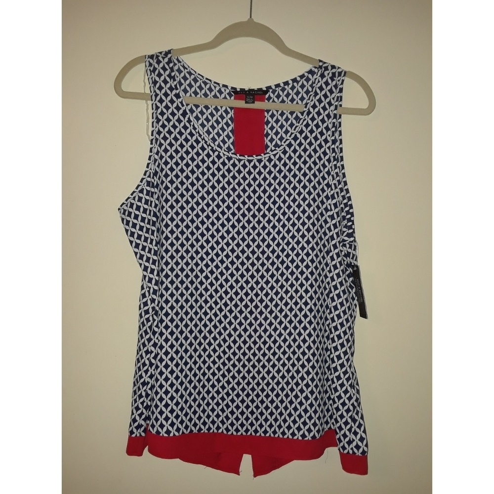Split Back Sleeveless Sheer Top